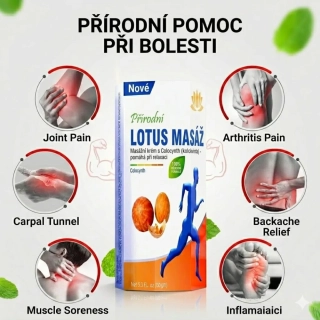 Lotus kolocyntový masážní krém proti bolesti